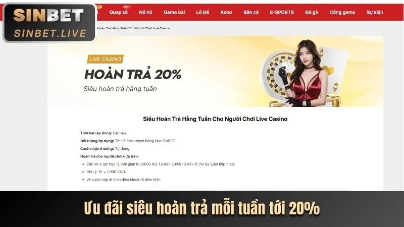 Chương Trình Hoàn Trả Tiền Cược betcom88 casino